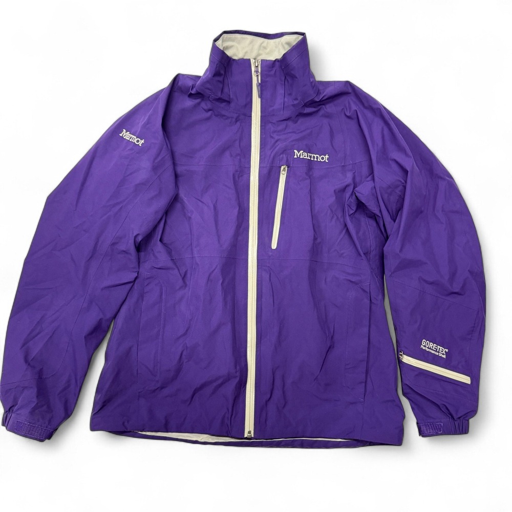 Marmot Gore-Tex‎ Performance Shell Purple Rain Jacket Womens Medium